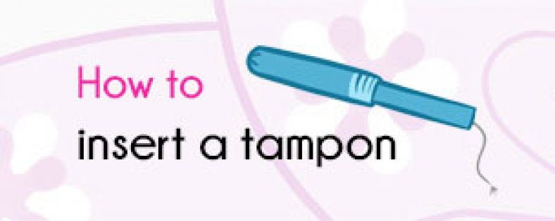 How To Insert A Tampon Visual Guide